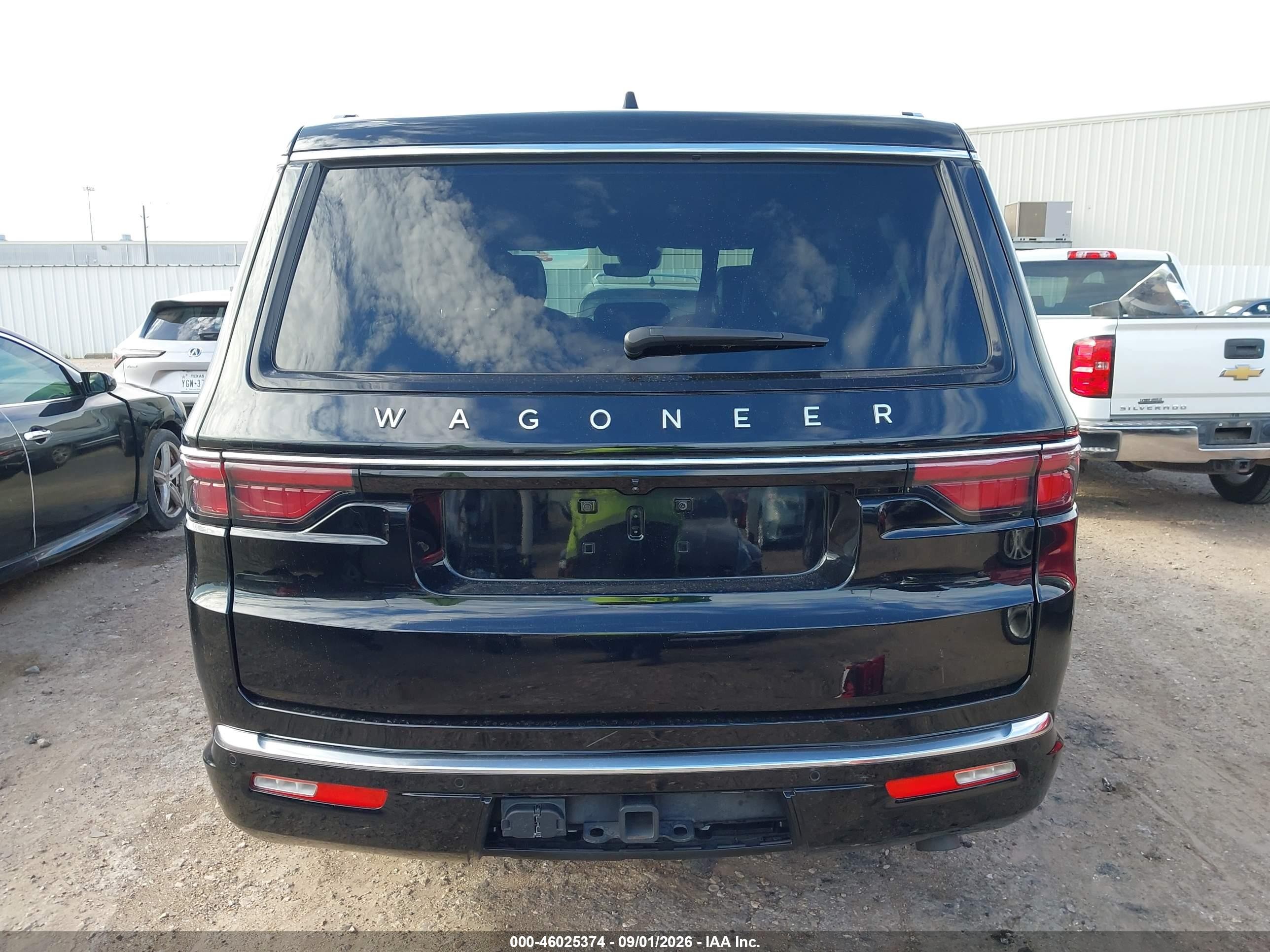 2025 Jeep Wagoneer Carbide 4x4 Black vin: 1C4SJVBP3SS509150