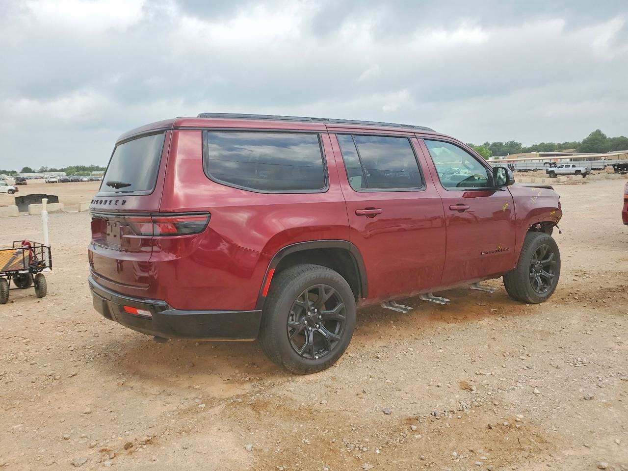 2025 Jeep Wagoneer Series Ii Red vin: 1C4SJVBP4SS503339