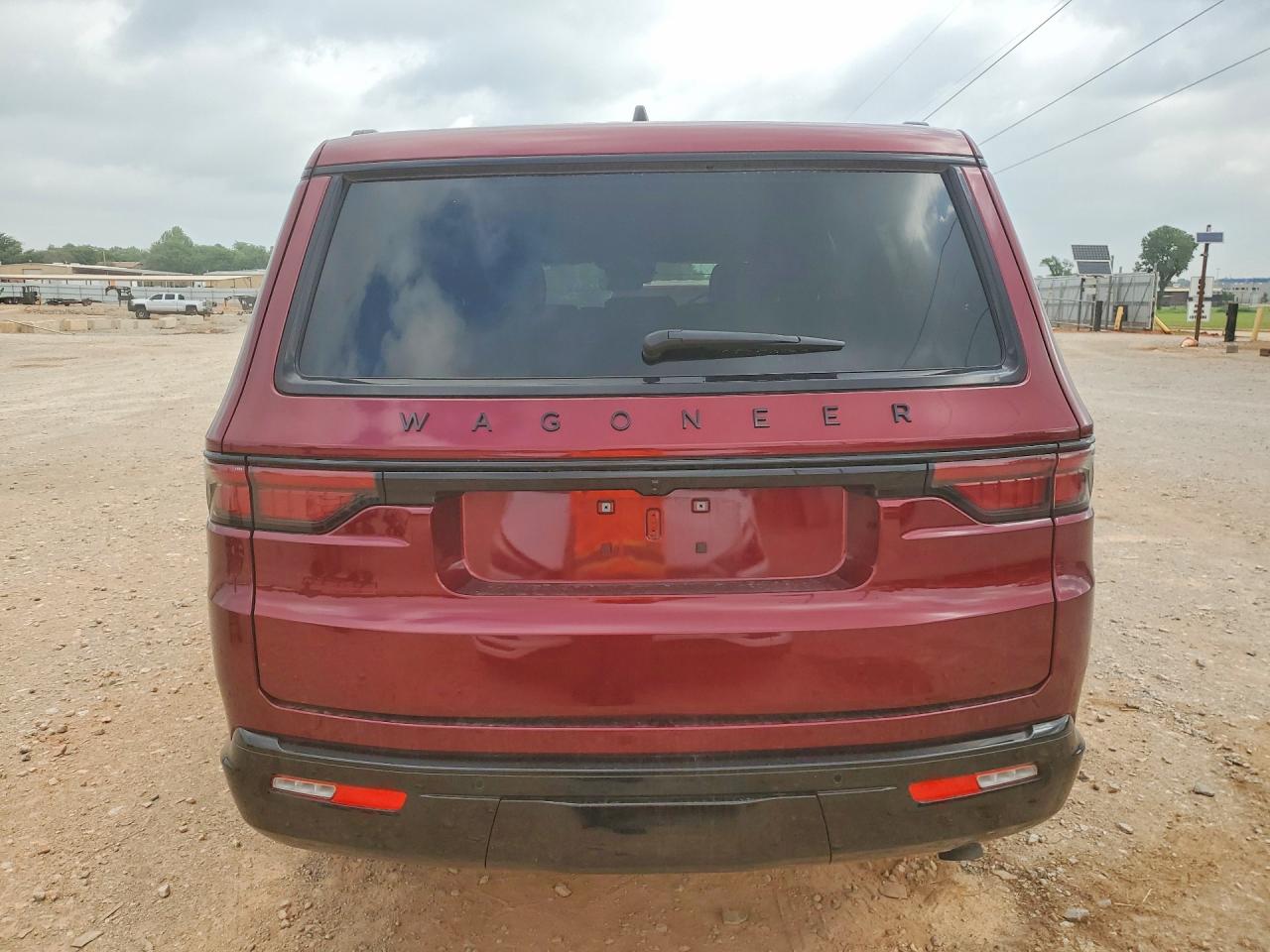 2025 Jeep Wagoneer Series Ii Red vin: 1C4SJVBP4SS503339