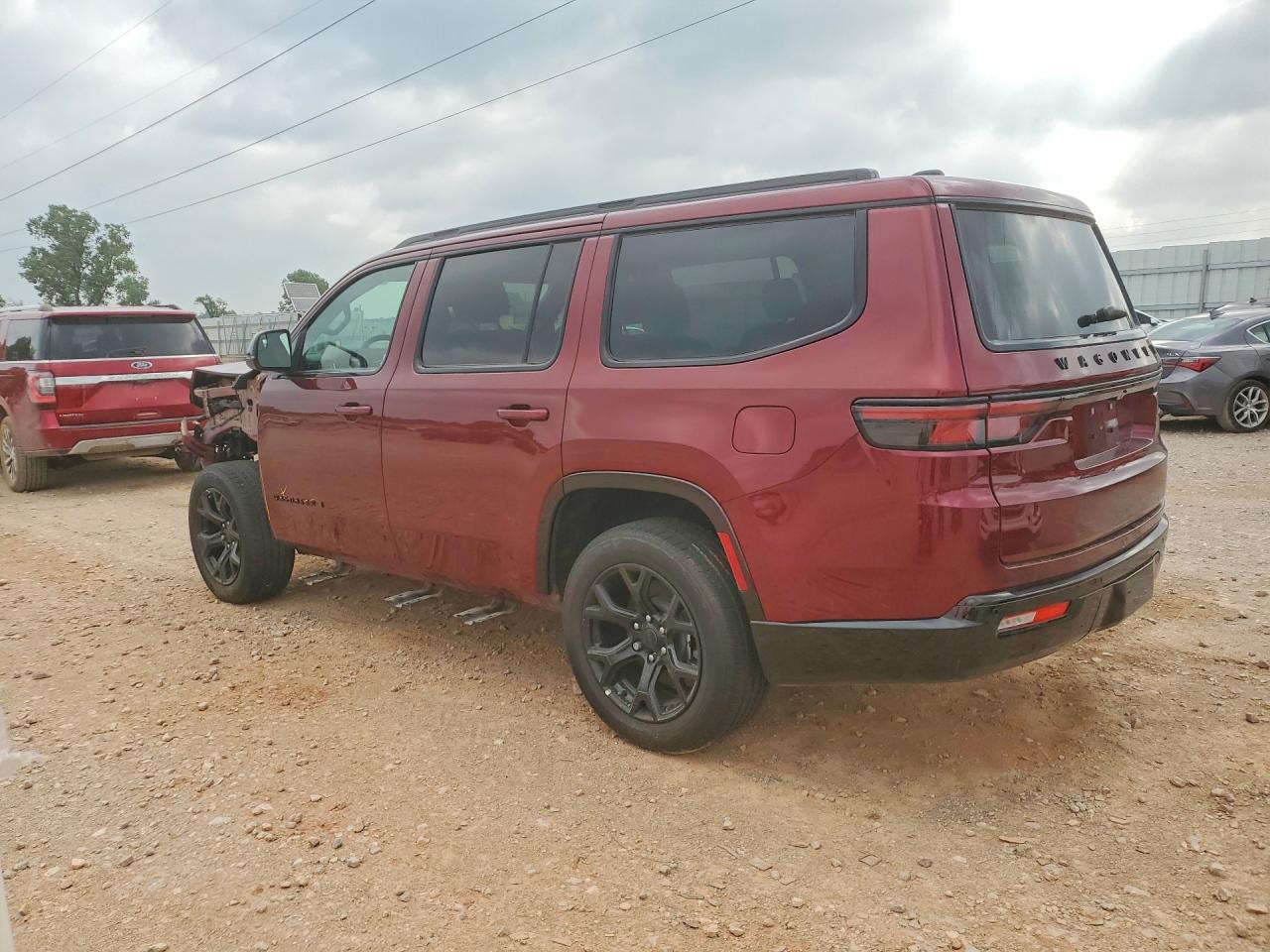 2025 Jeep Wagoneer Series Ii Red vin: 1C4SJVBP4SS503339