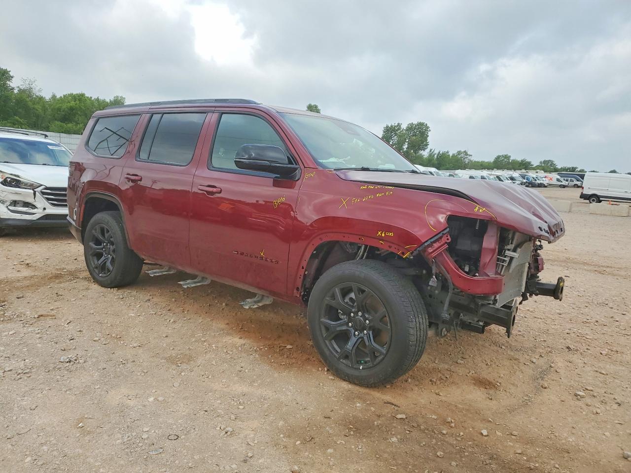 2025 Jeep Wagoneer Series Ii Red vin: 1C4SJVBP4SS503339