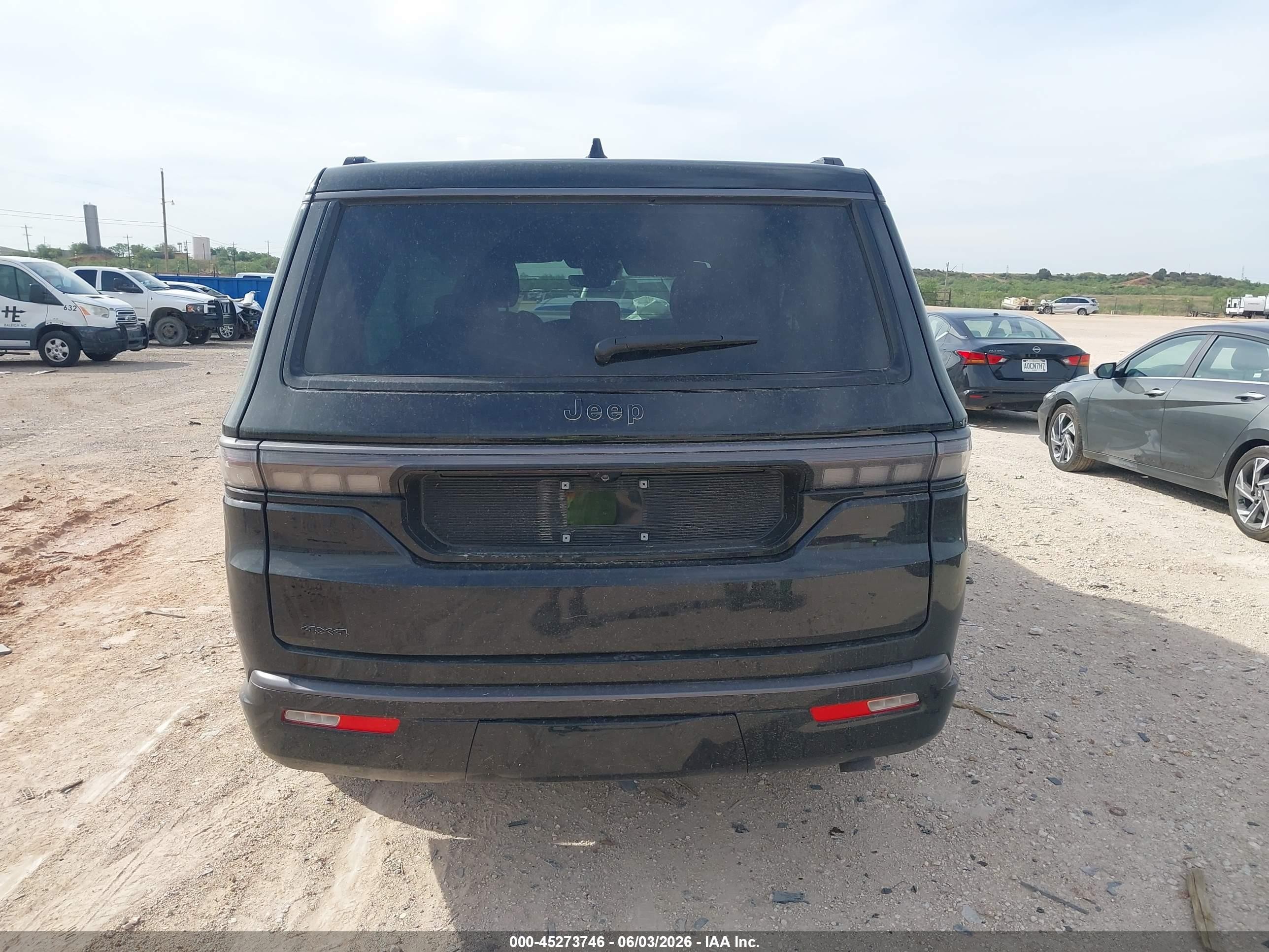 2026 Jeep Grand Wagoneer Limited Altitude 4x4 Черный vin: 1C4SJVBP4TS159755
