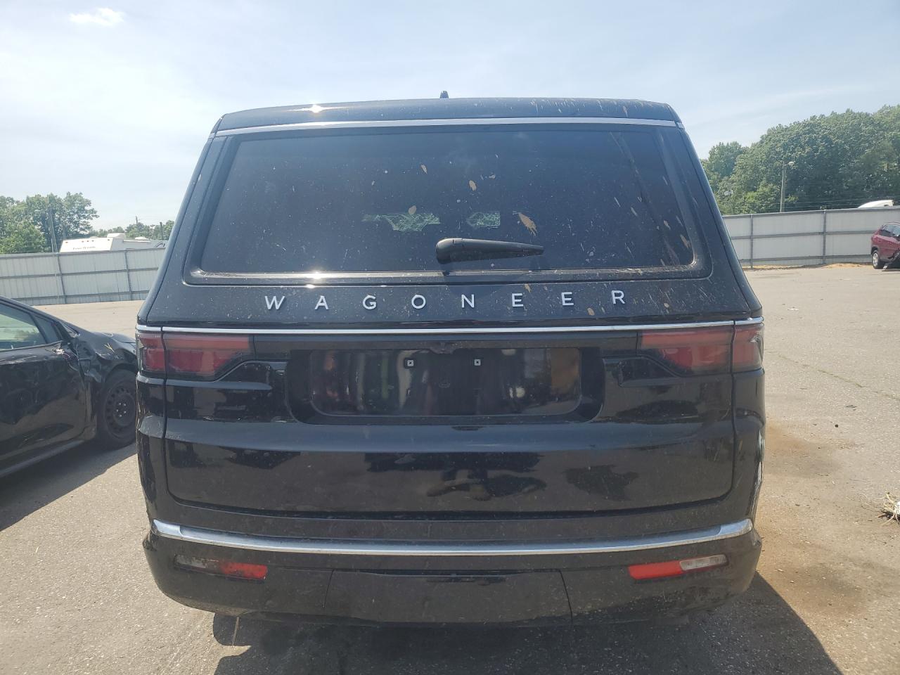 2025 Jeep Wagoneer Series Ii Black vin: 1C4SJVBP5SS536348 Damage: Rear Bumper, Multiple Scratches Heavy, 4