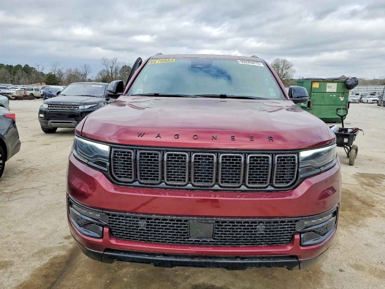 2025 Jeep Wagoneer Series Ii Burgundy vin: 1C4SJVBP8SS532391