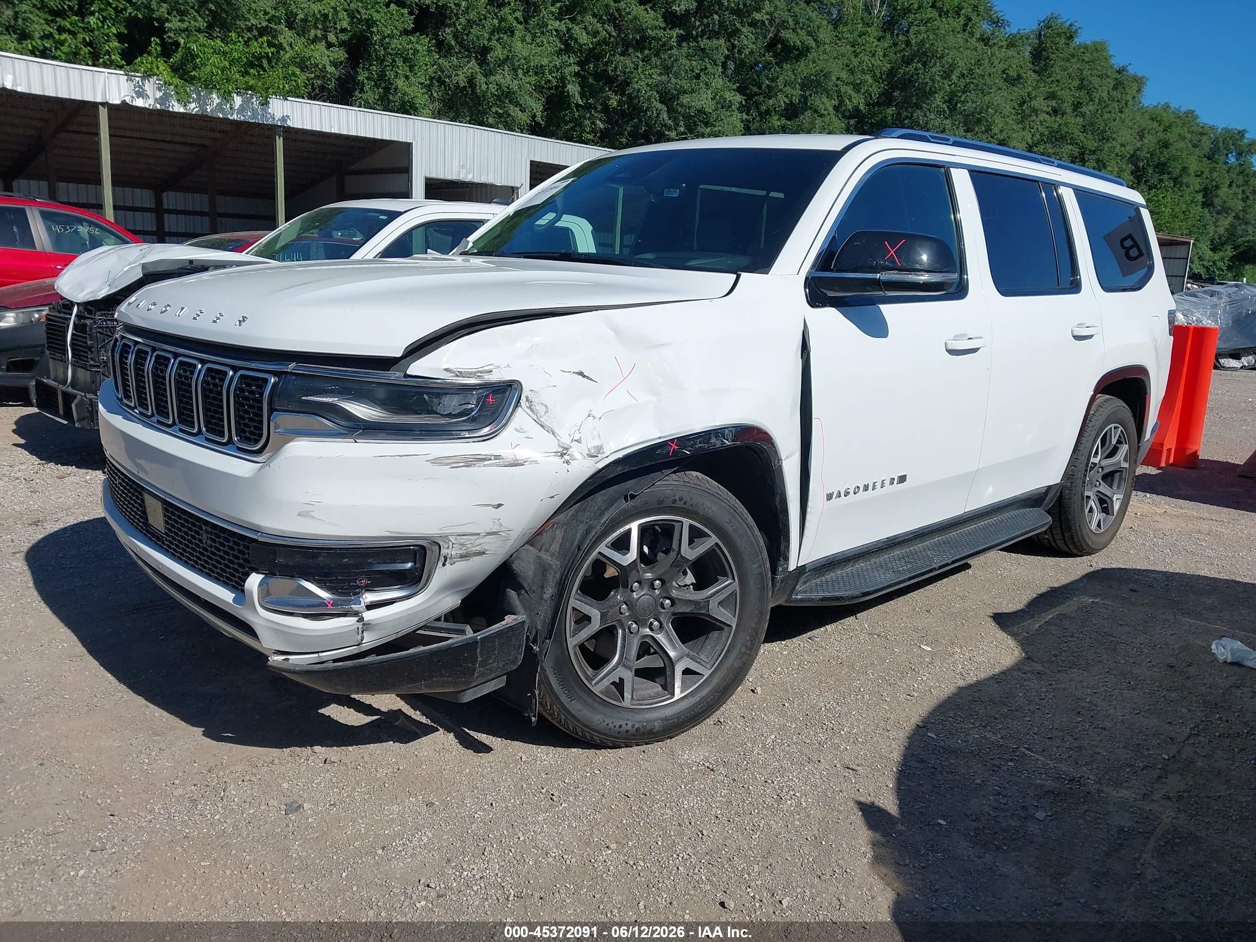 2024 Jeep Wagoneer Series Iii 4x4 White vin: 1C4SJVDP0RS176185