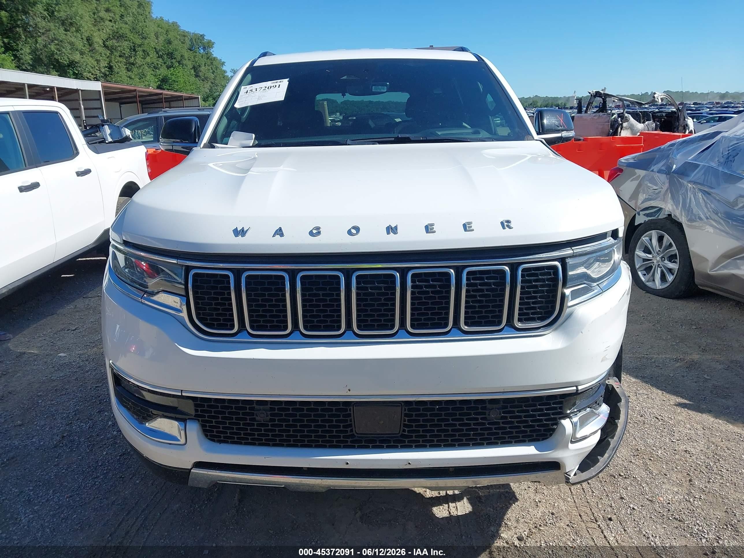2024 Jeep Wagoneer Series Iii 4x4 White vin: 1C4SJVDP0RS176185