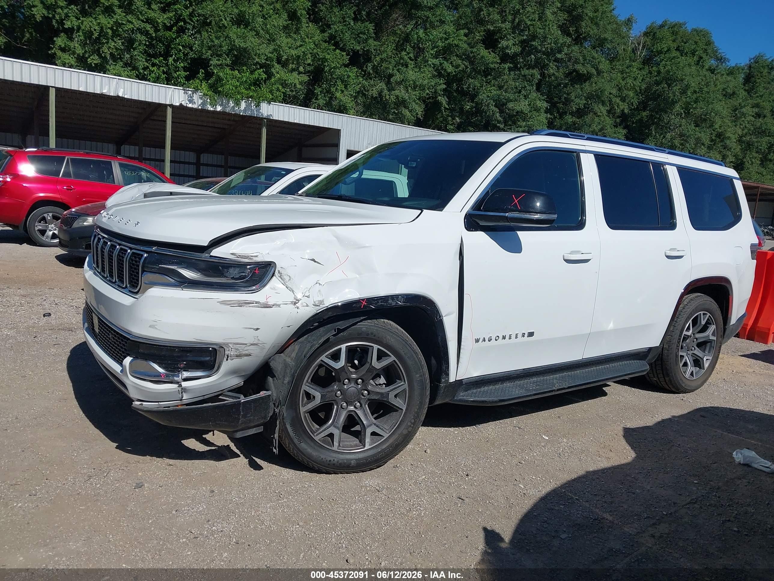 2024 Jeep Wagoneer Series Iii 4x4 White vin: 1C4SJVDP0RS176185