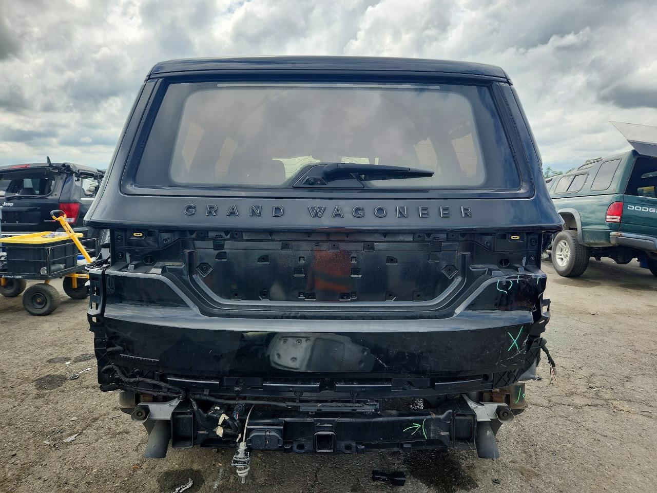 2023 Jeep Grand Wagoneer Series Ii Black vin: 1C4SJVFJ3PS541268