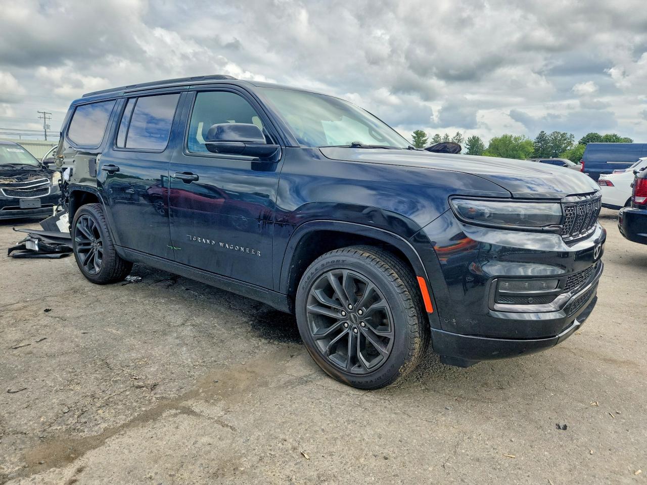 2023 Jeep Grand Wagoneer Series Ii Black vin: 1C4SJVFJ3PS541268