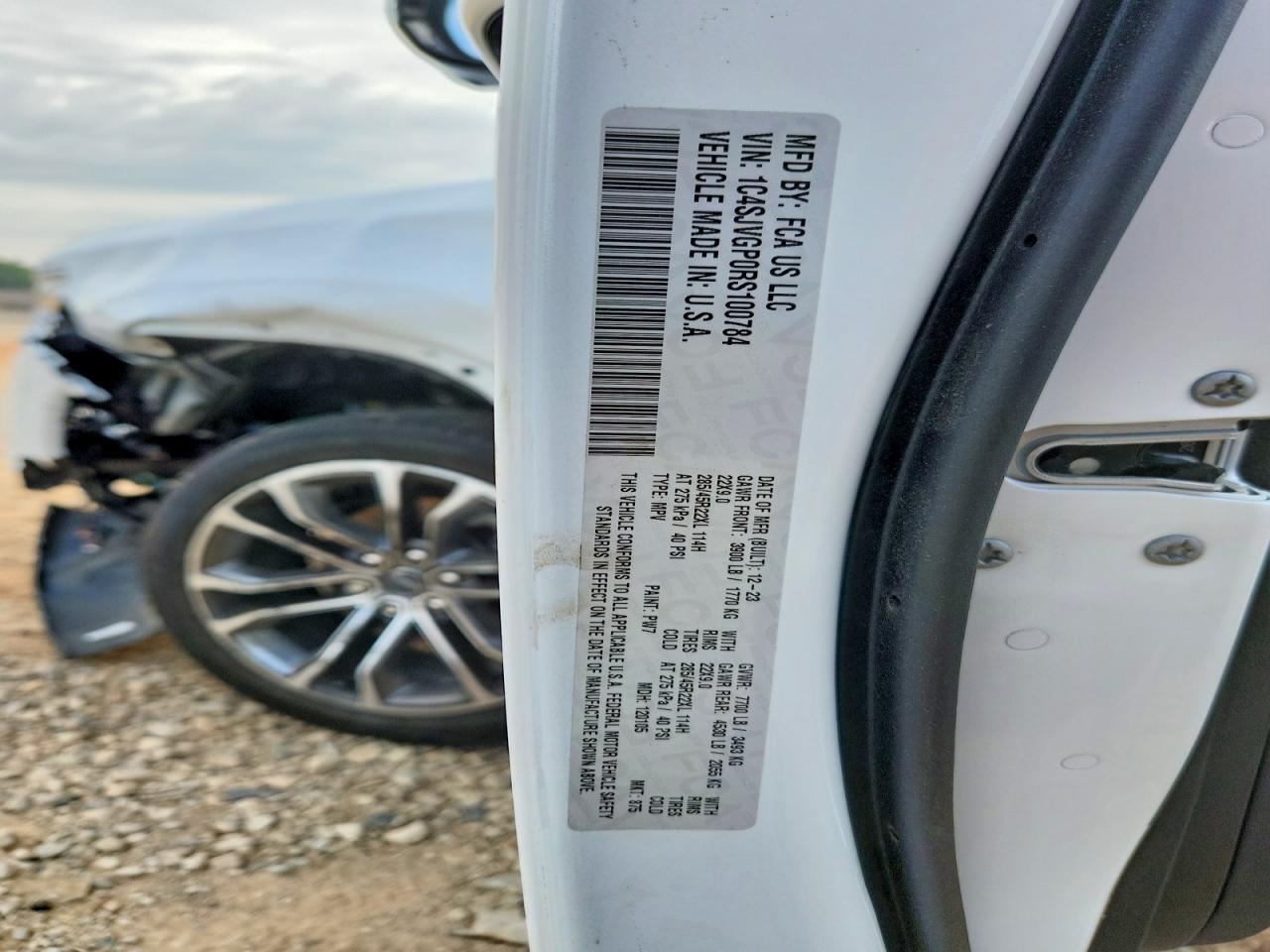 2024 Jeep Grand Wagoneer Series Iii White vin: 1C4SJVGP0RS100784