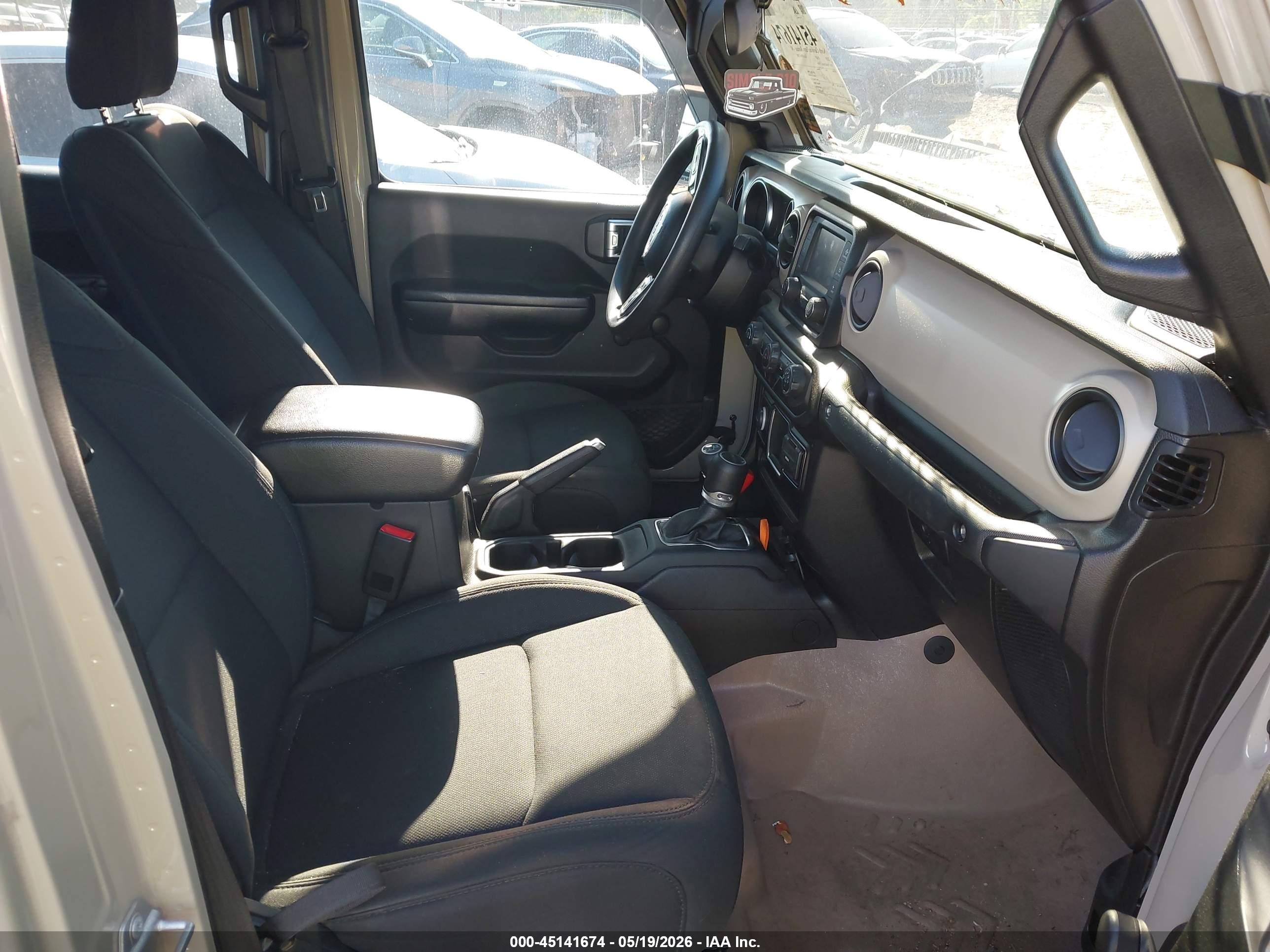 2020 Jeep Gladiator Sport 4x4 Tan vin: 1C6HJTAG0LL184850