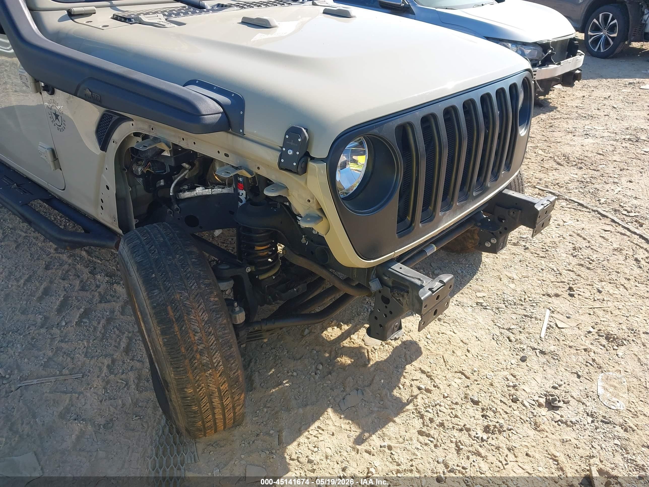 2020 Jeep Gladiator Sport 4x4 Tan vin: 1C6HJTAG0LL184850
