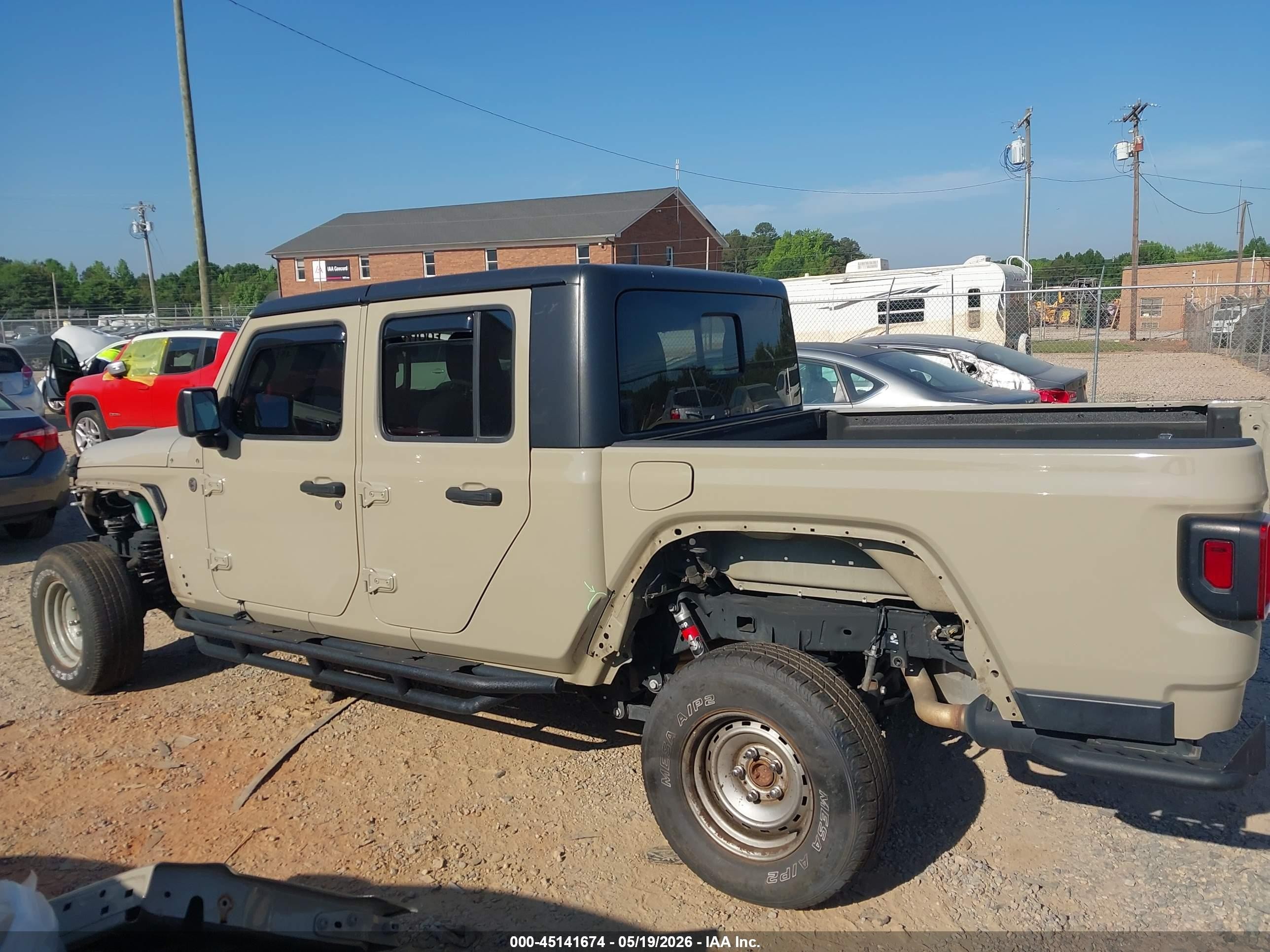 2020 Jeep Gladiator Sport 4x4 Tan vin: 1C6HJTAG0LL184850