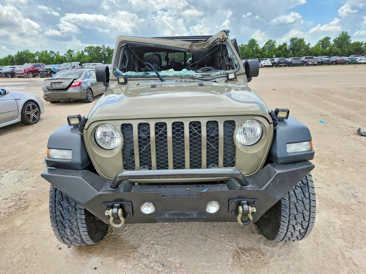 2020 Jeep Gladiator Sport Green vin: 1C6HJTAG1LL200392