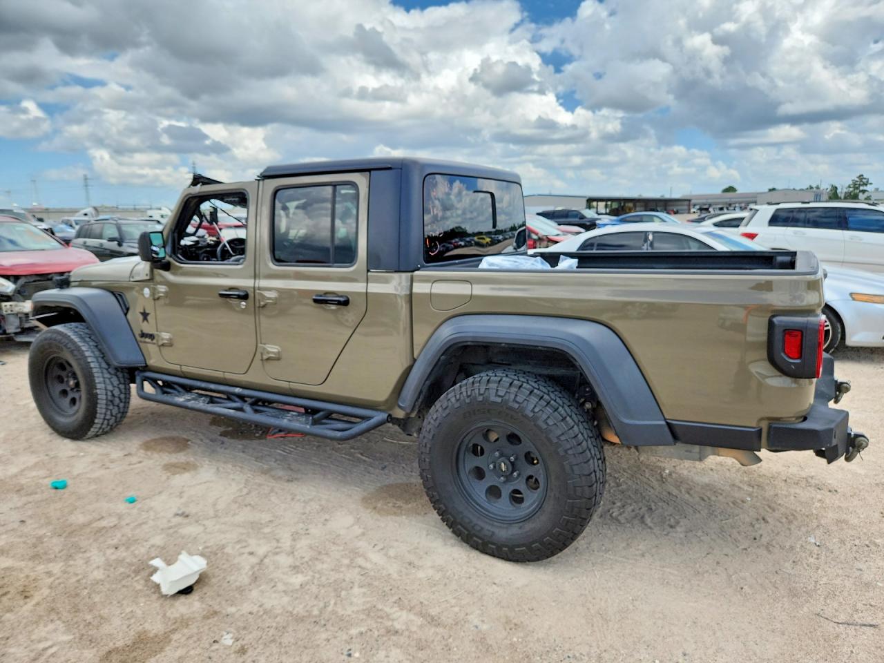 2020 Jeep Gladiator Sport Green vin: 1C6HJTAG1LL200392
