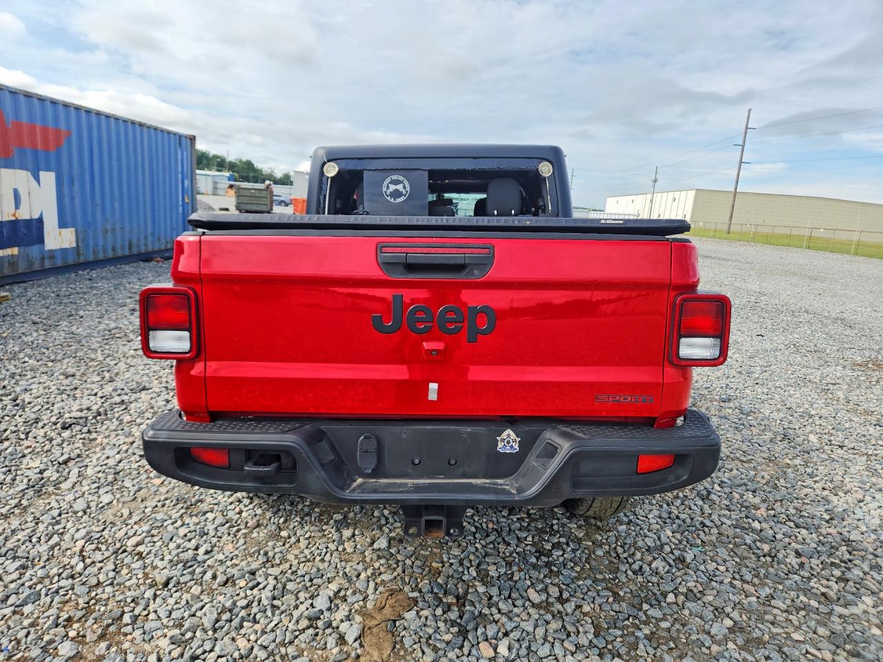 2021 Jeep Gladiator Sport Red vin: 1C6HJTAG1ML542278