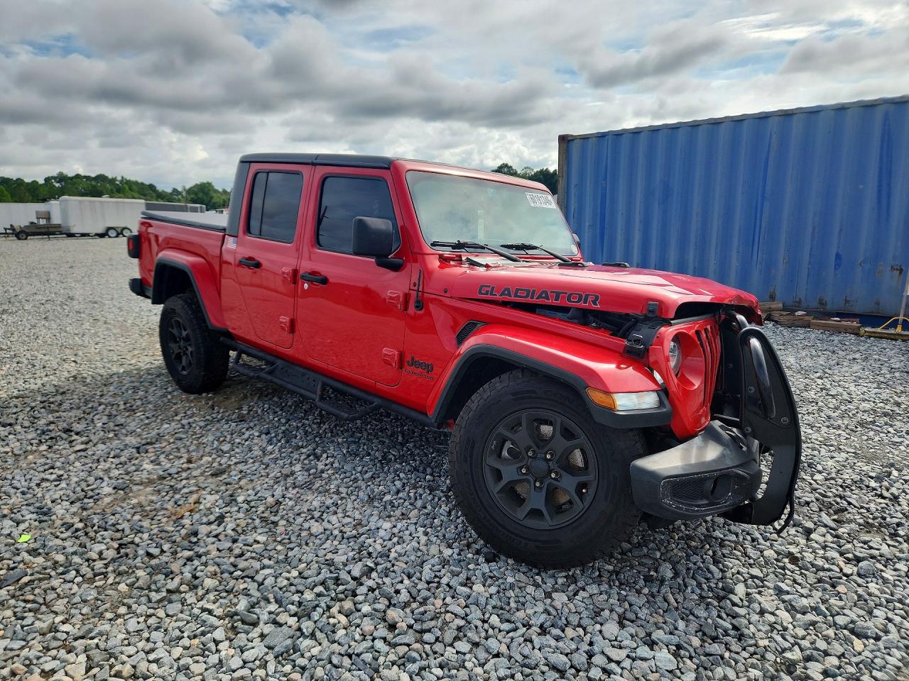 2021 Jeep Gladiator Sport Red vin: 1C6HJTAG1ML542278