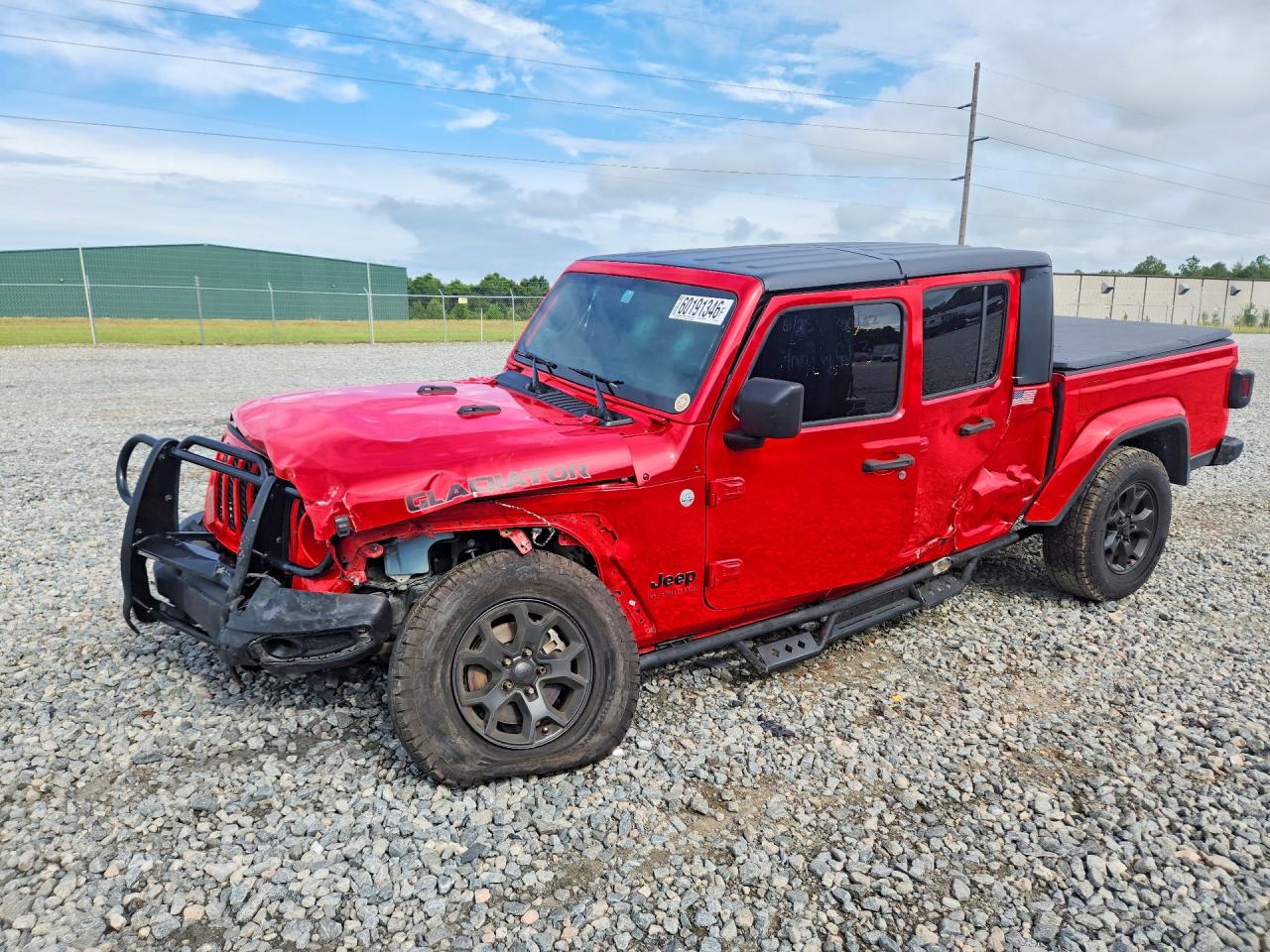 2021 Jeep Gladiator Sport Red vin: 1C6HJTAG1ML542278