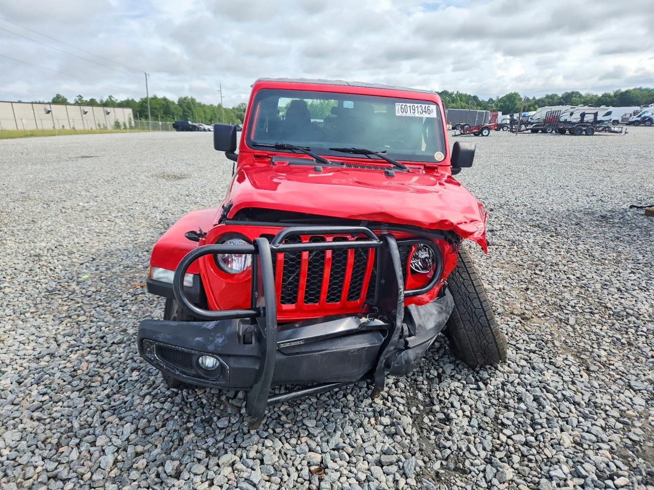 2021 Jeep Gladiator Sport Red vin: 1C6HJTAG1ML542278