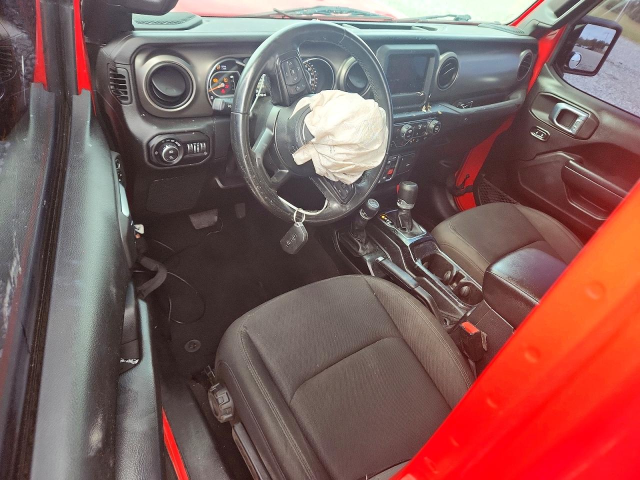 2021 Jeep Gladiator Sport Red vin: 1C6HJTAG1ML542278