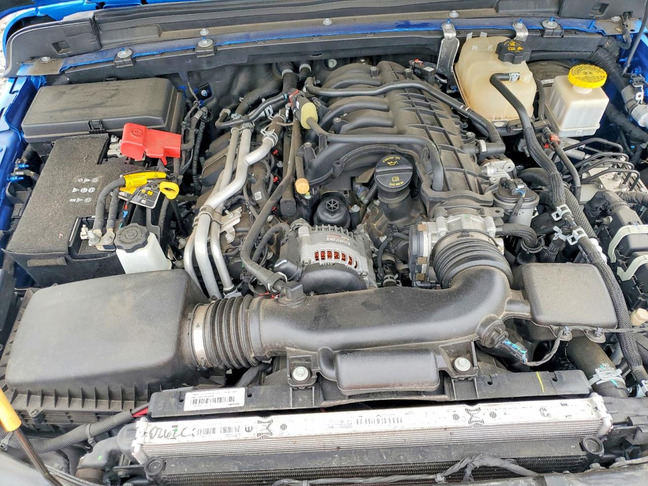 2022 Jeep Gladiator Sport Blue vin: 1C6HJTAG1NL124658