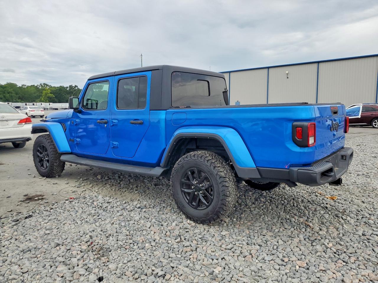 2022 Jeep Gladiator Sport Blue vin: 1C6HJTAG1NL124658