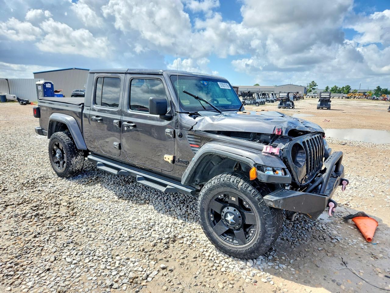 2022 Jeep Gladiator Sport Серый vin: 1C6HJTAG2NL126354