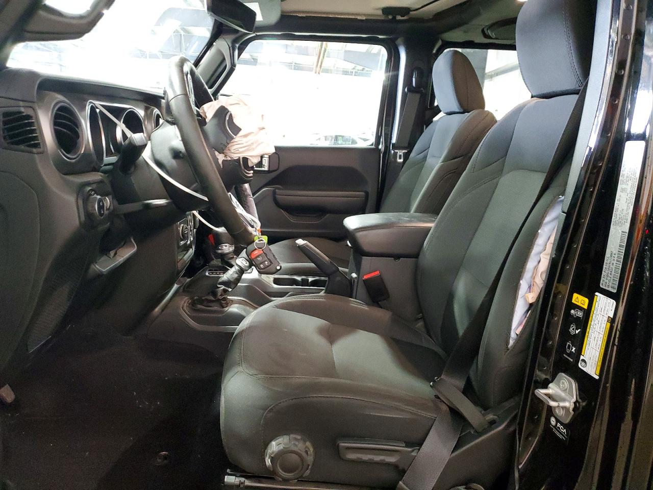 2022 Jeep Gladiator Sport Black vin: 1C6HJTAG2NL173562