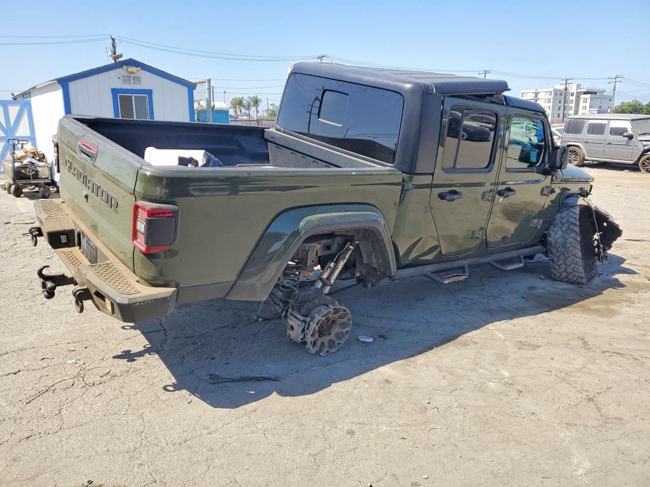 2023 Jeep Gladiator Sport Green vin: 1C6HJTAG2PL561930