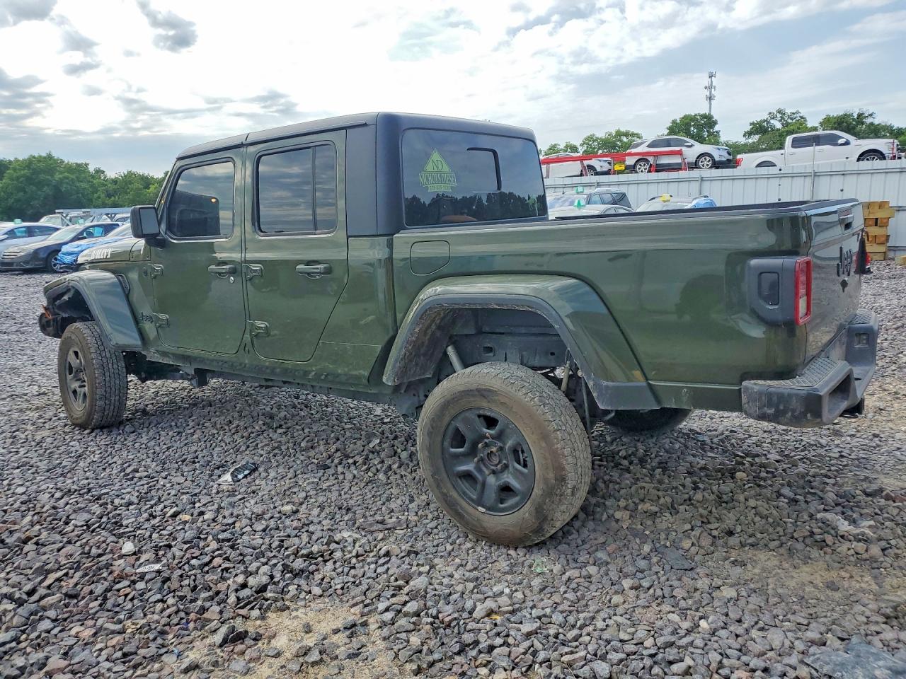 2021 Jeep Gladiator Sport Green vin: 1C6HJTAG3ML570986