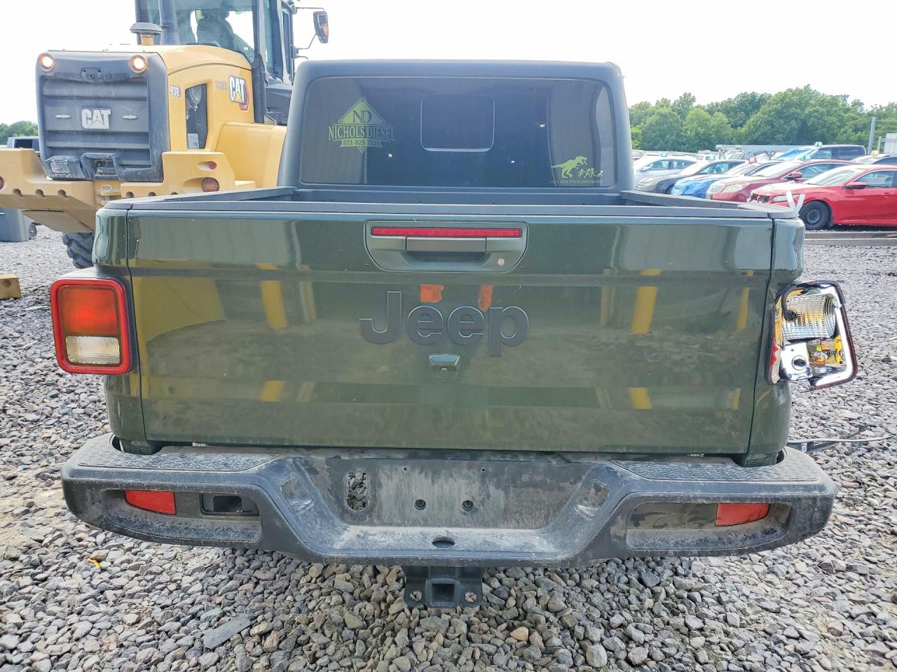 2021 Jeep Gladiator Sport Green vin: 1C6HJTAG3ML570986