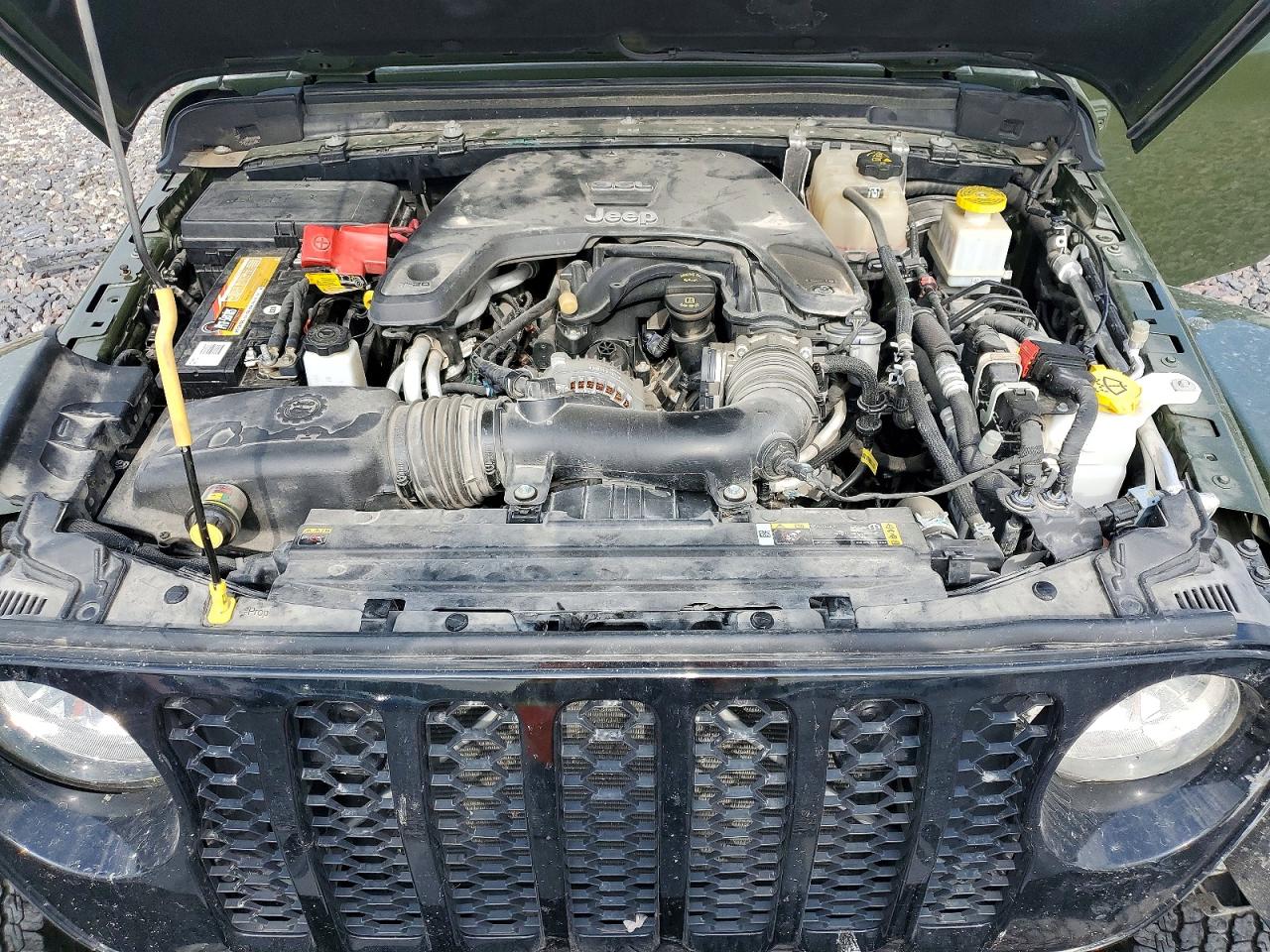 2021 Jeep Gladiator Sport Green vin: 1C6HJTAG3ML570986