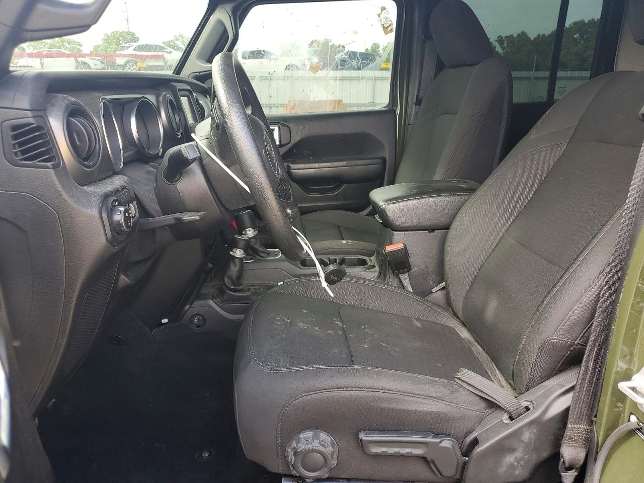 2021 Jeep Gladiator Sport Green vin: 1C6HJTAG3ML570986
