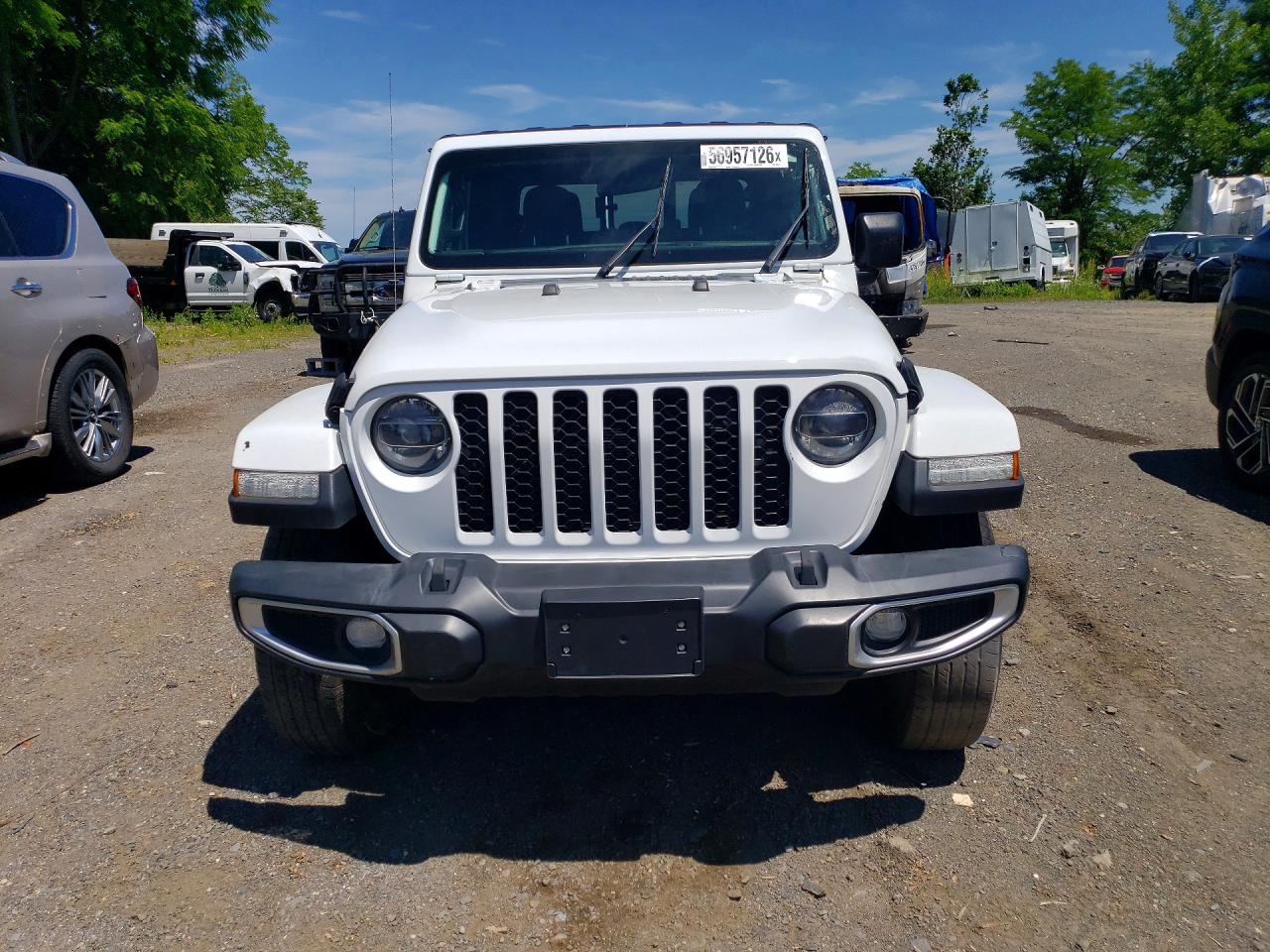 2022 Jeep Gladiator Sport Белый vin: 1C6HJTAG3NL163736