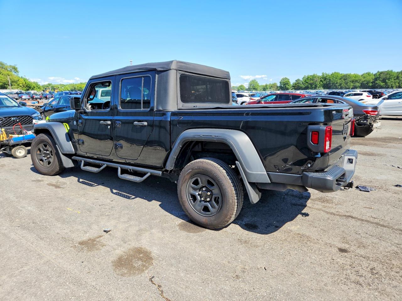 2021 Jeep Gladiator Sport Black vin: 1C6HJTAG4ML510649