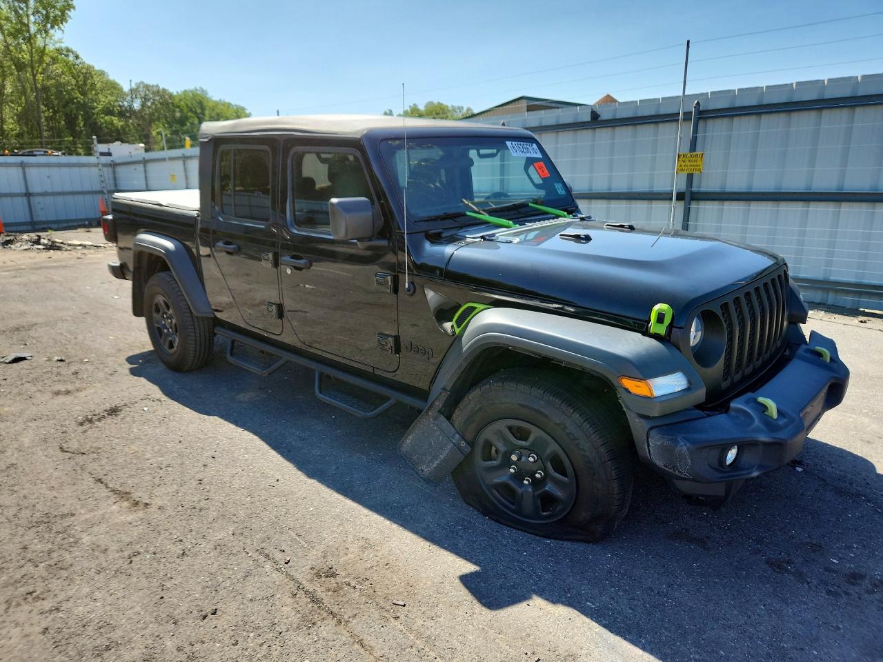 2021 Jeep Gladiator Sport Black vin: 1C6HJTAG4ML510649