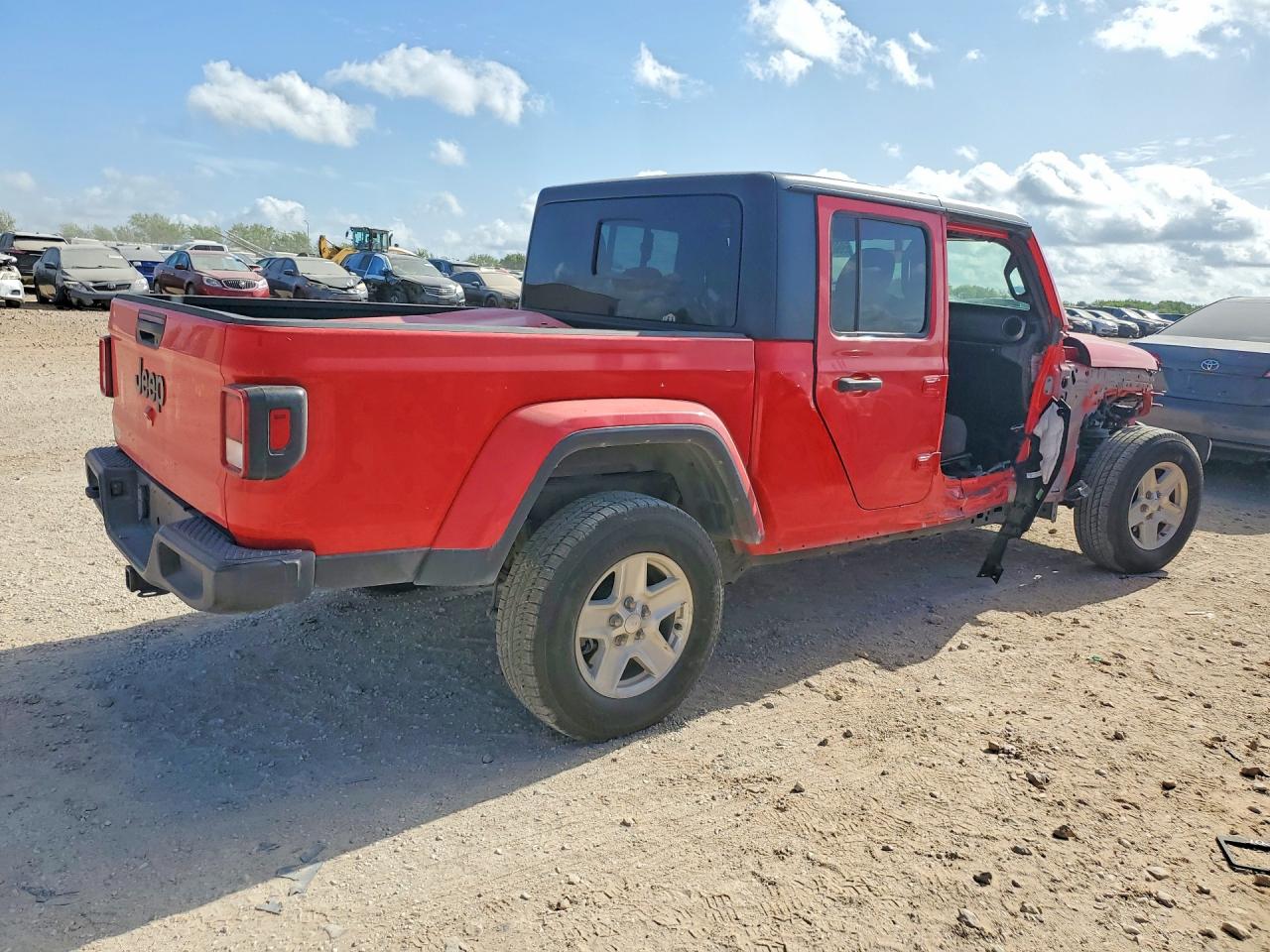 2023 Jeep Gladiator Sport Red vin: 1C6HJTAG4PL506962