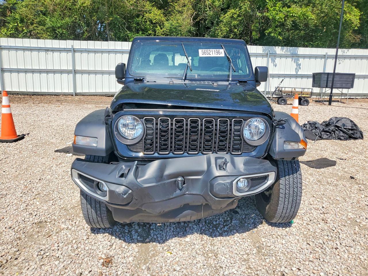 2024 Jeep Gladiator Sport Black vin: 1C6HJTAG4RL111599