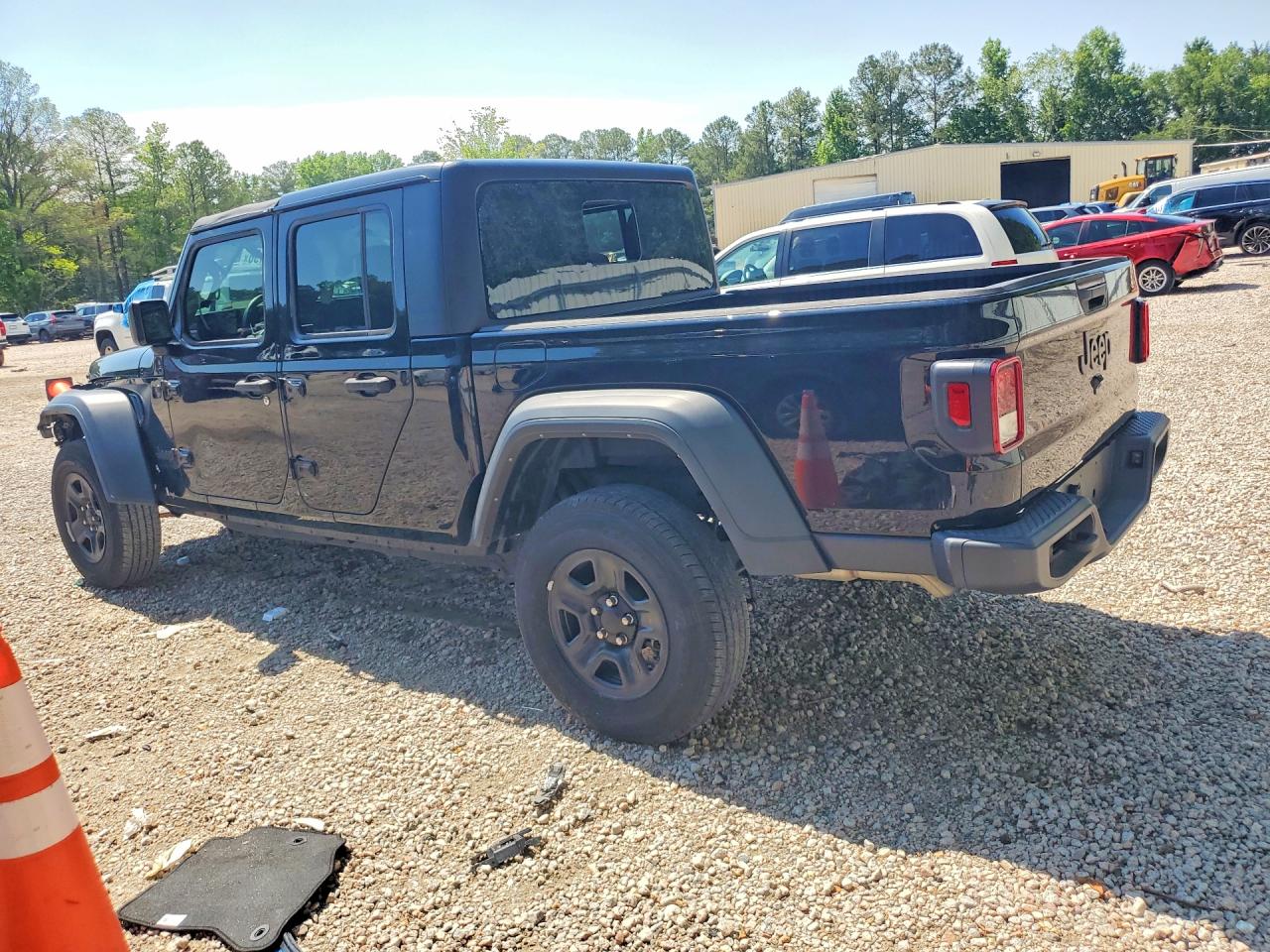 2024 Jeep Gladiator Sport Black vin: 1C6HJTAG4RL111599