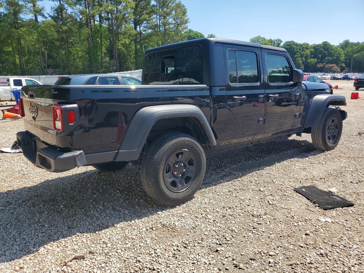 2024 Jeep Gladiator Sport Black vin: 1C6HJTAG4RL111599