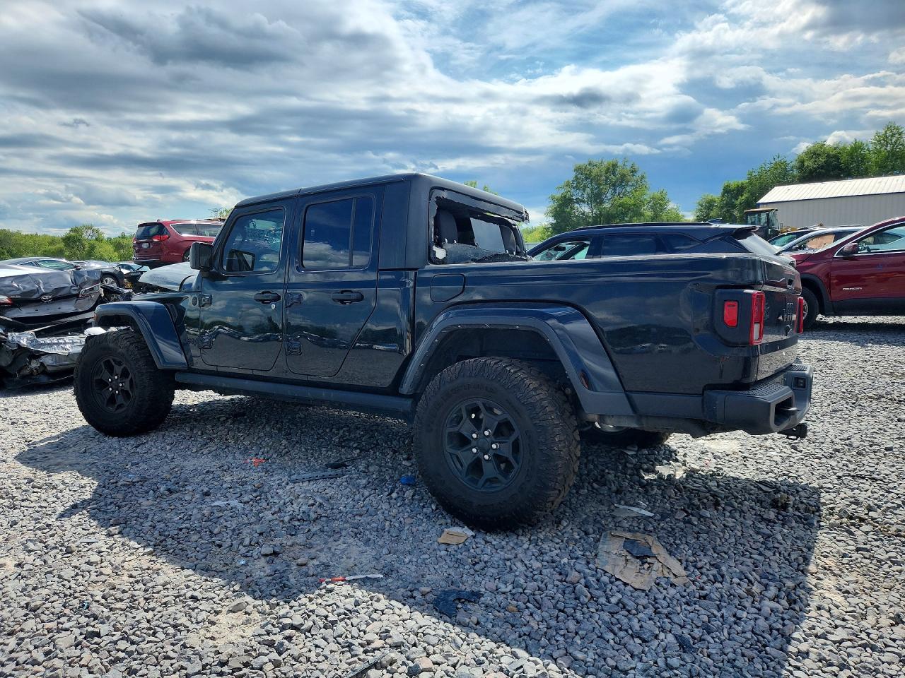 2021 Jeep Gladiator Sport Black vin: 1C6HJTAG5ML596120