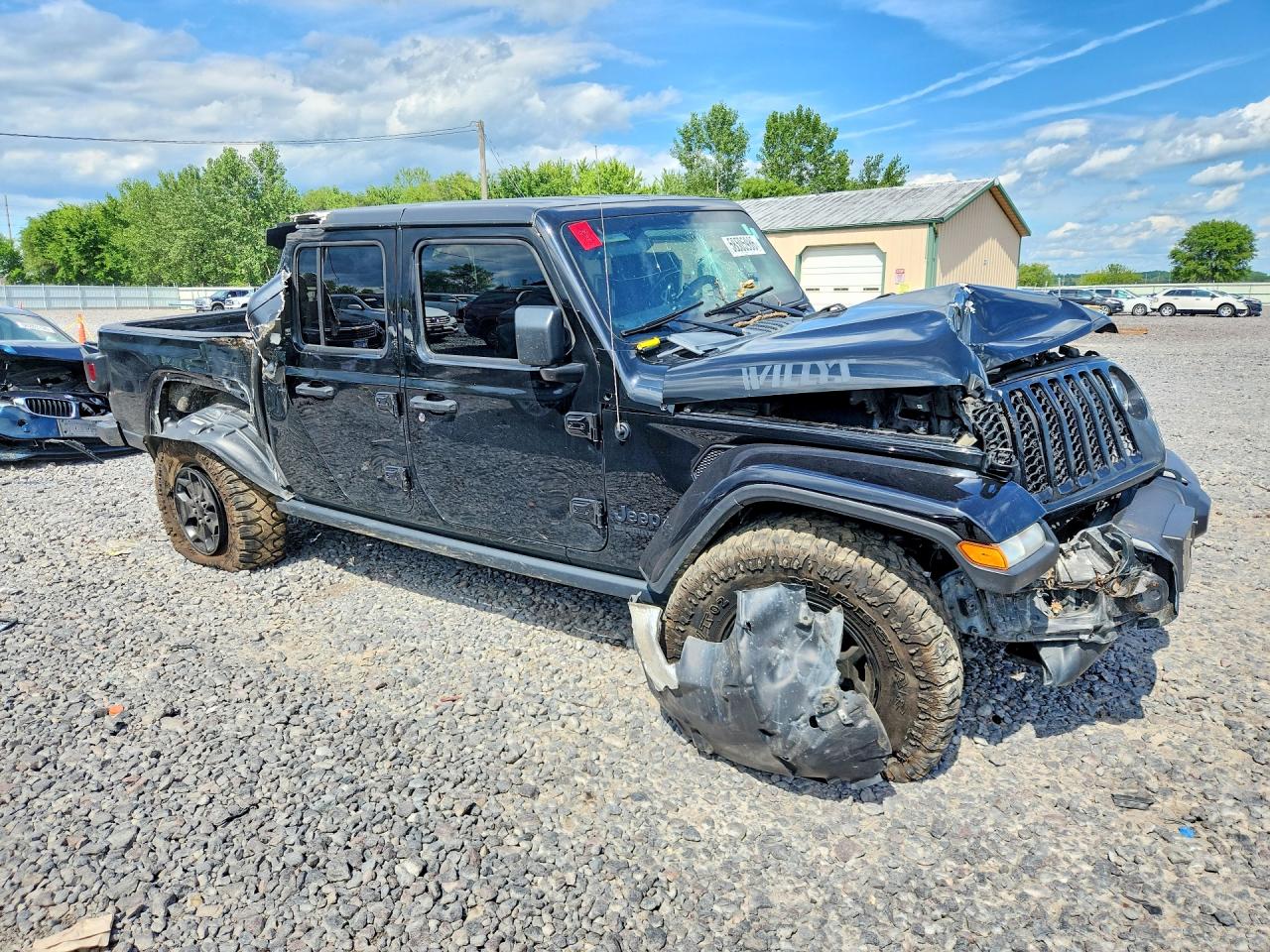 2021 Jeep Gladiator Sport Black vin: 1C6HJTAG5ML596120