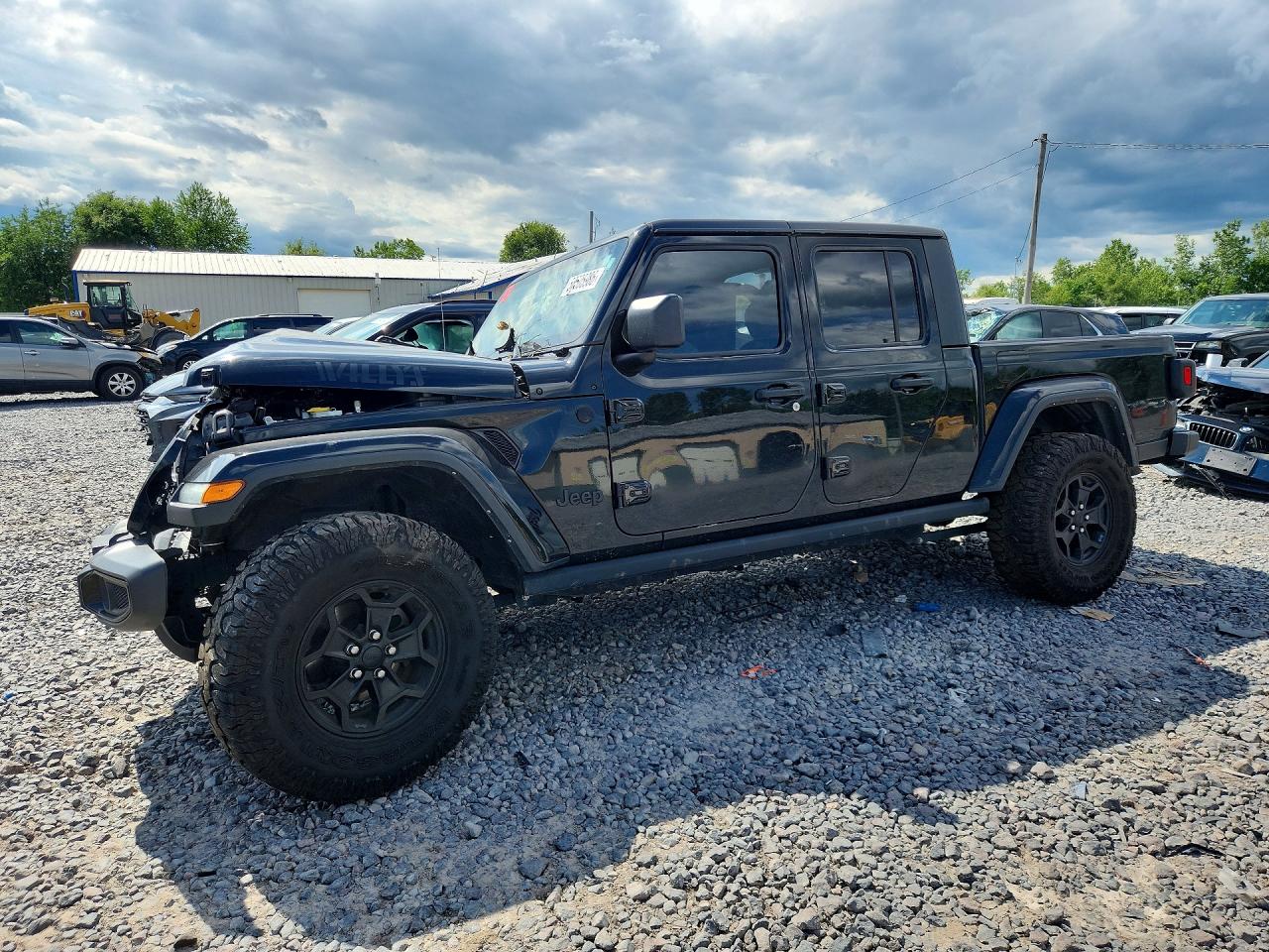 2021 Jeep Gladiator Sport Black vin: 1C6HJTAG5ML596120