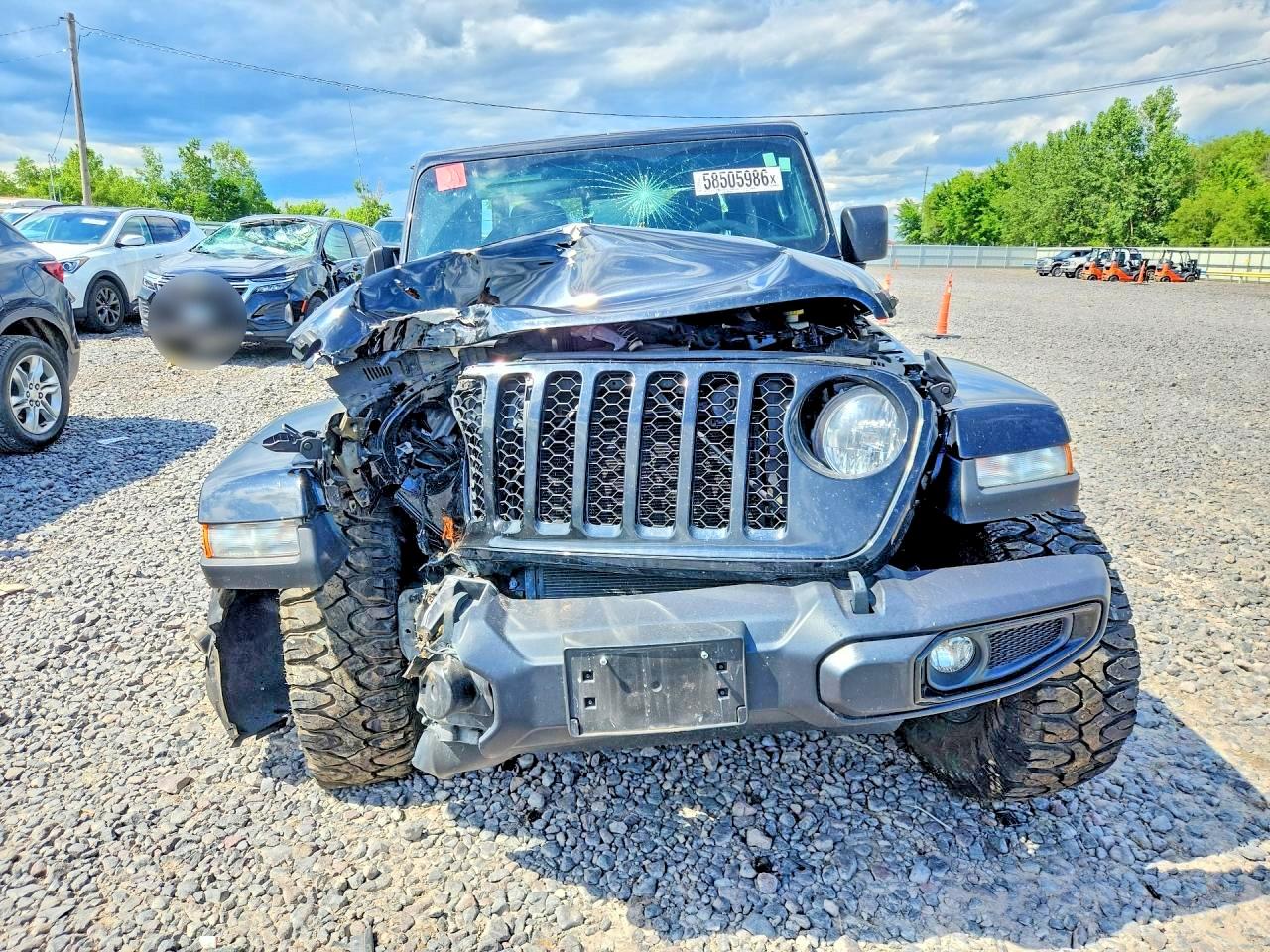 2021 Jeep Gladiator Sport Black vin: 1C6HJTAG5ML596120