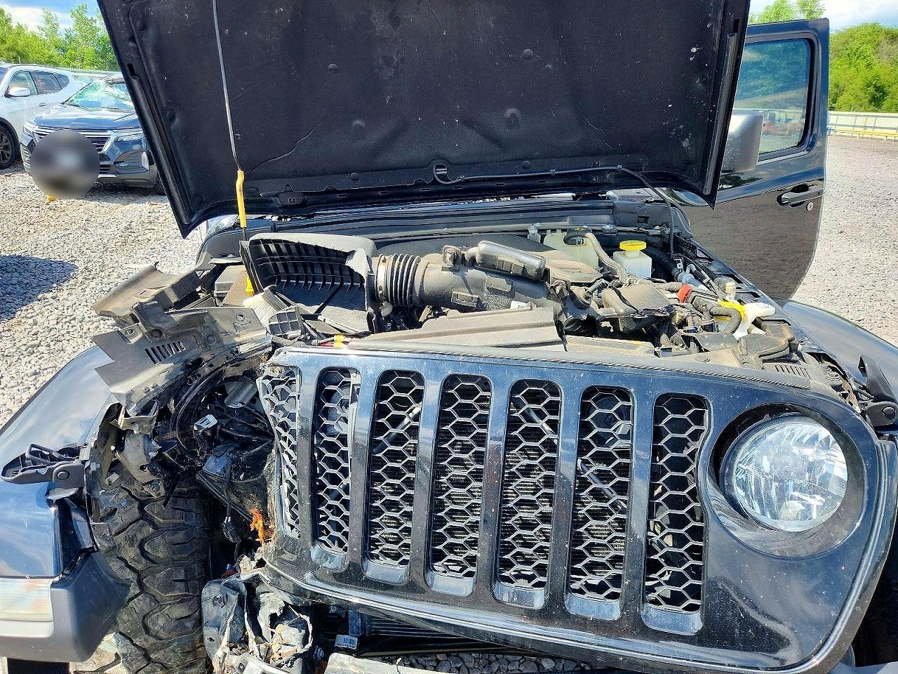 2021 Jeep Gladiator Sport Black vin: 1C6HJTAG5ML596120