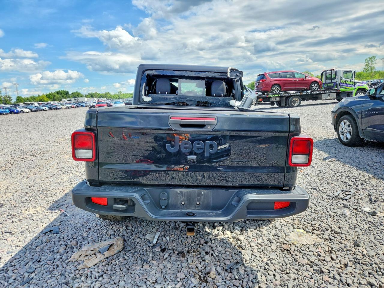 2021 Jeep Gladiator Sport Black vin: 1C6HJTAG5ML596120