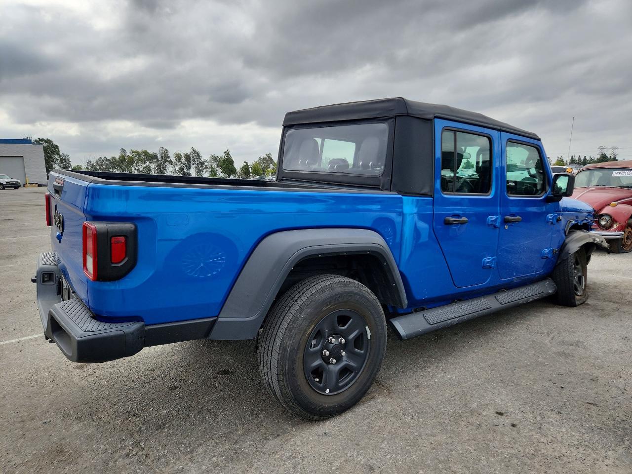 2023 Jeep Gladiator Sport Blue vin: 1C6HJTAG6PL559601