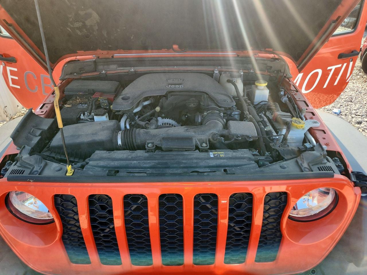 2020 Jeep Gladiator Sport Оранжевый vin: 1C6HJTAG7LL149545