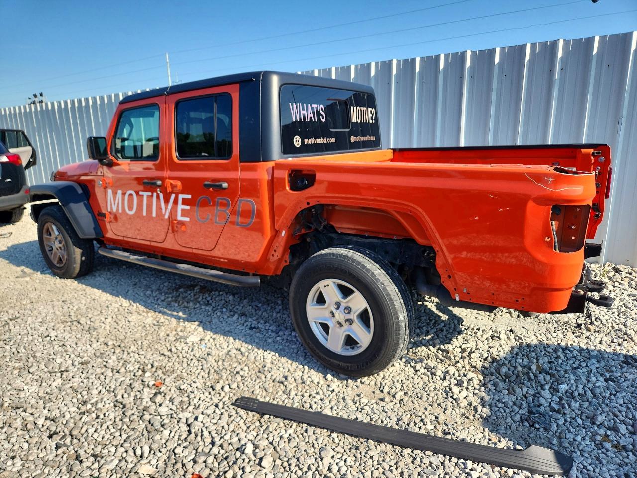 2020 Jeep Gladiator Sport Оранжевый vin: 1C6HJTAG7LL149545
