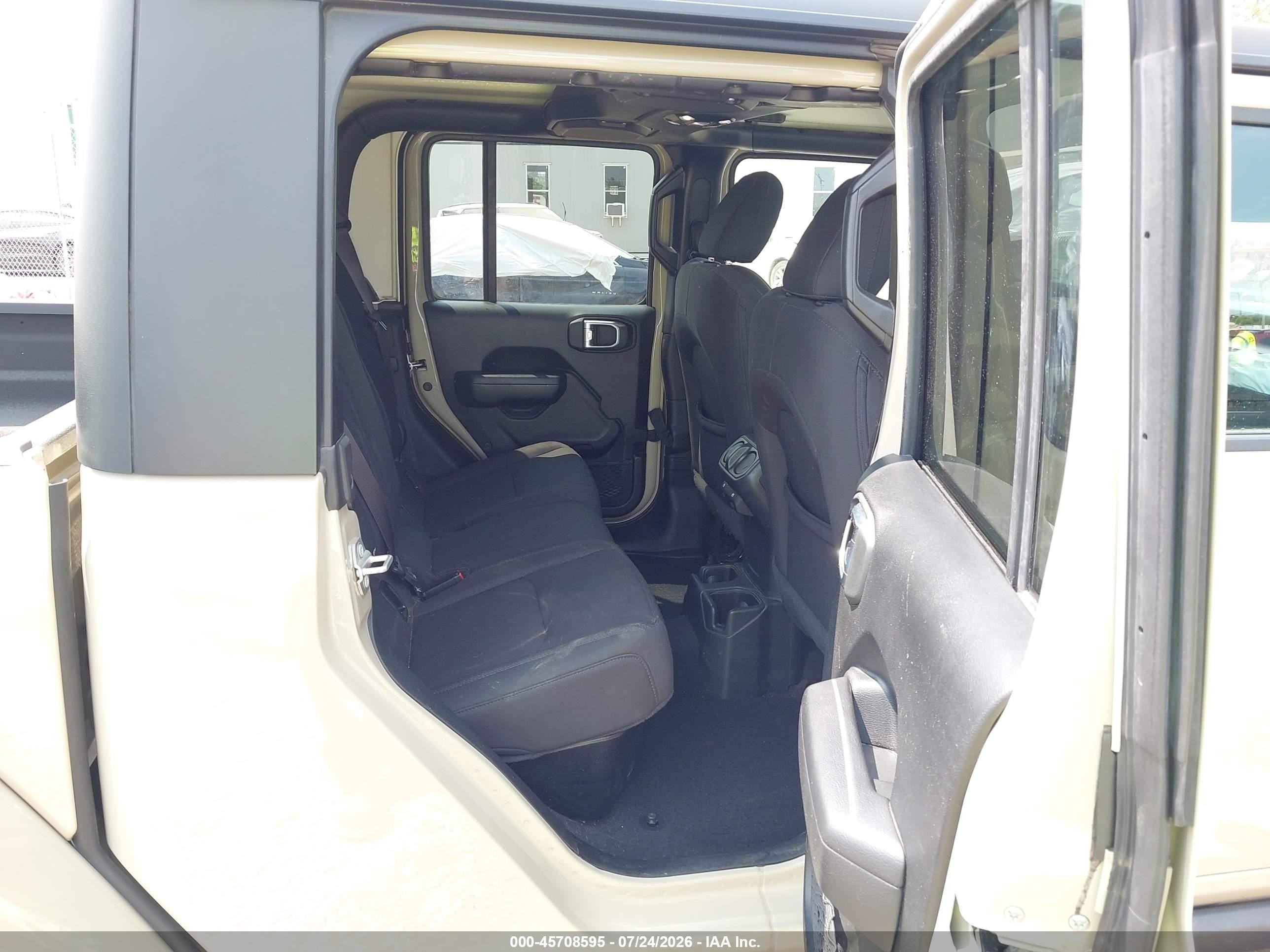 2022 Jeep Gladiator Willys 4x4 Tan vin: 1C6HJTAG7NL174903